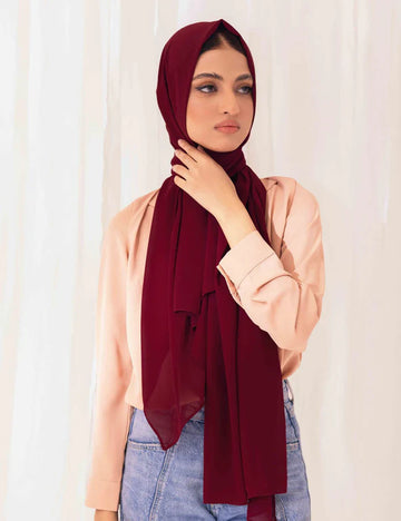 Chiffon Georgette Hijab