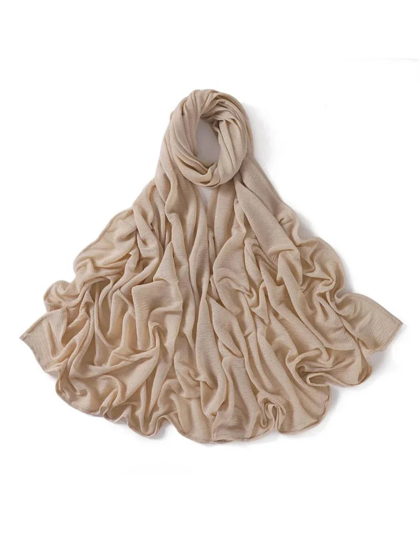 Luxe Jersey Hijabs - Beige