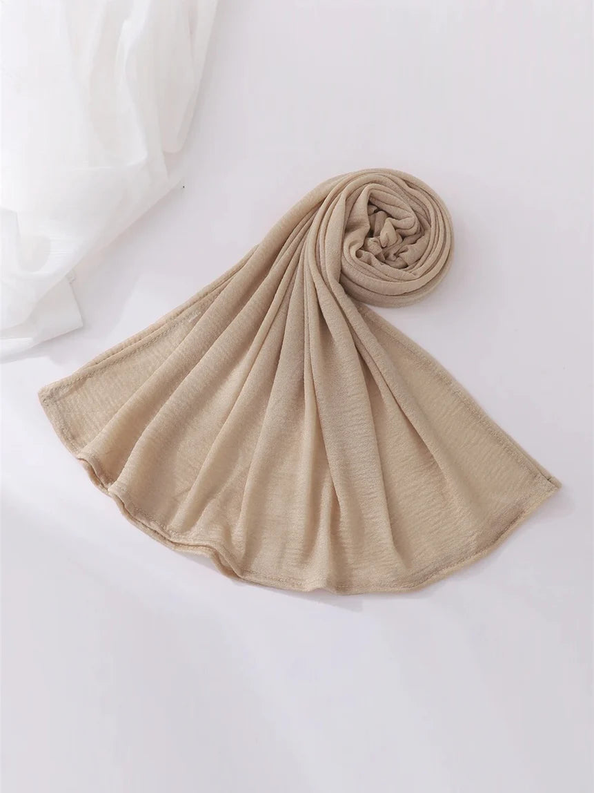 Luxe Jersey Hijabs - Beige