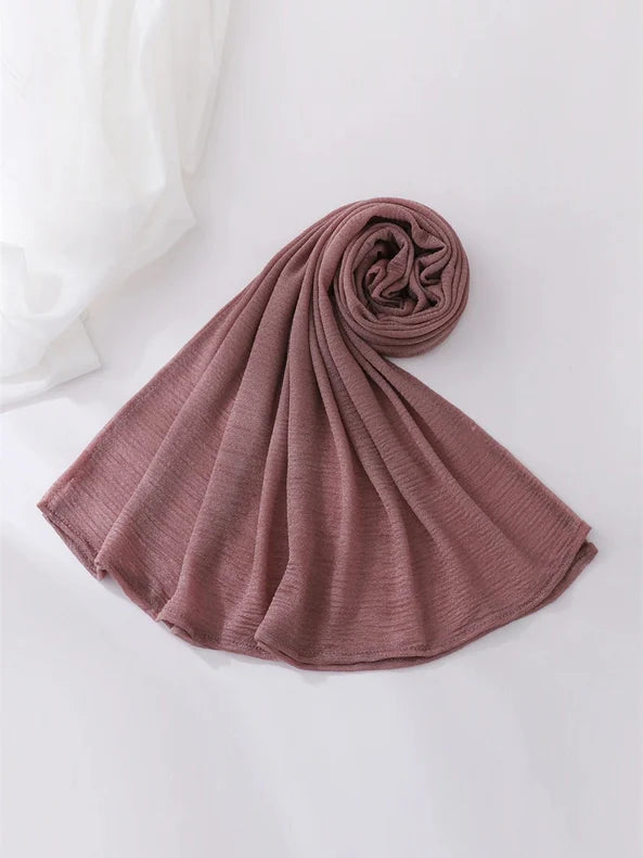 Luxe Jersey Hijabs - French Rose